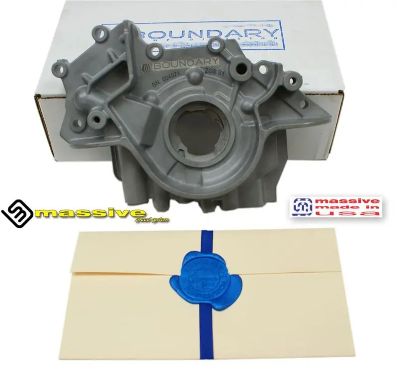 Boundary High Performance Hardened Gear Complete Pump Zetec / Svt 1