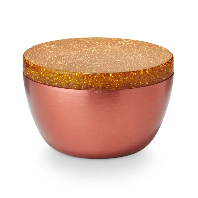 Brandied Pear Sparkle Lidded Tin Candle 1