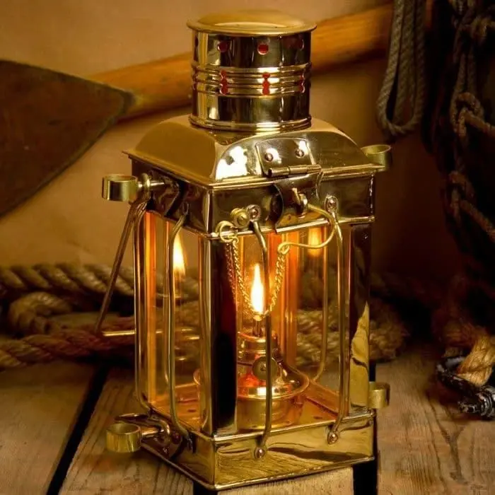 Brass Nauticalia Cargo Oil Lamp 4106 1