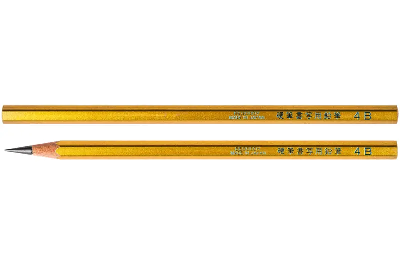 Calligraphy Pencil, 4B, Gold 1