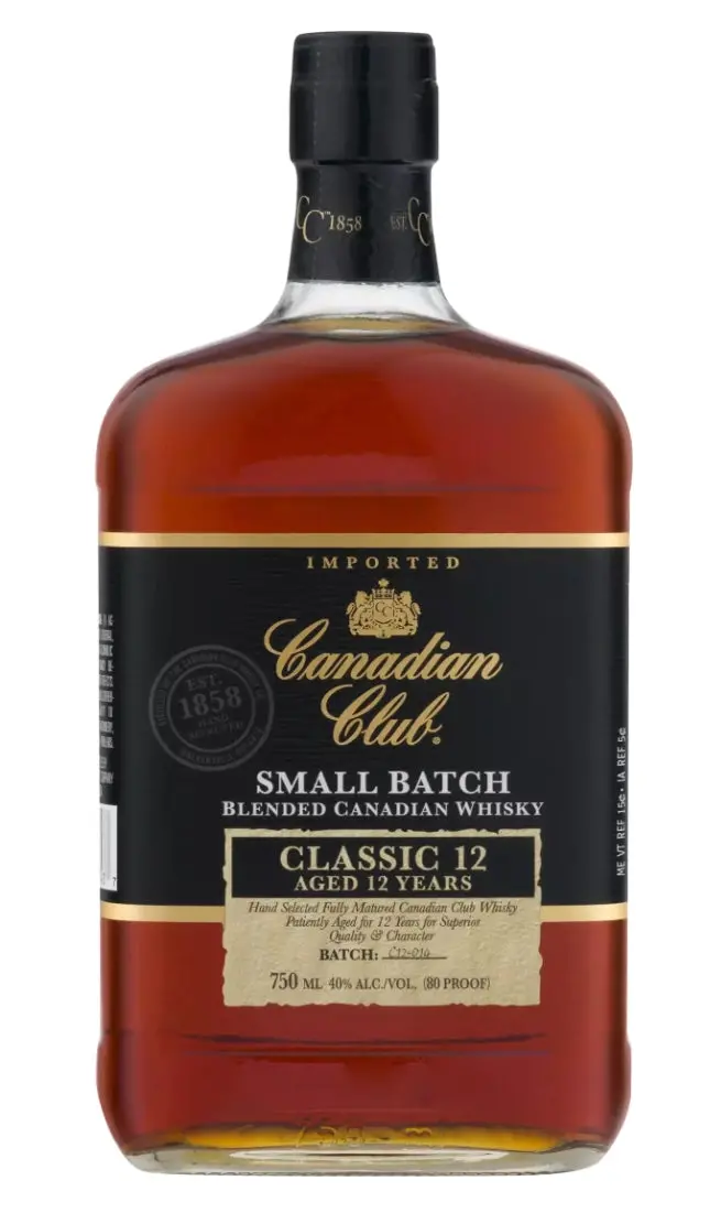Canadian Club 12 Year Blended Canadian Whisky (750Ml) 1