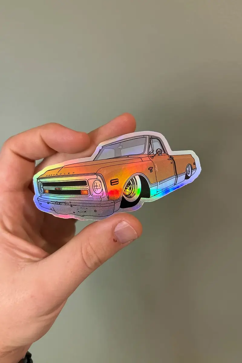 Cann's Custom Holographic Goldilocks Decal 3 Pack 1