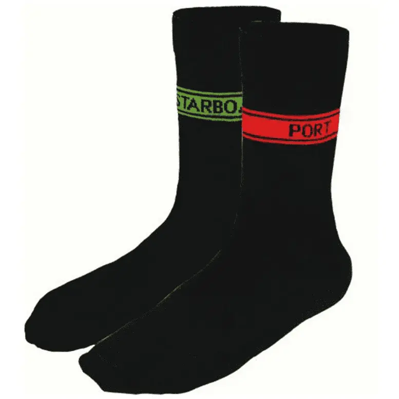 Captains Port And Starboard Socks 6336 Nauticalia 1