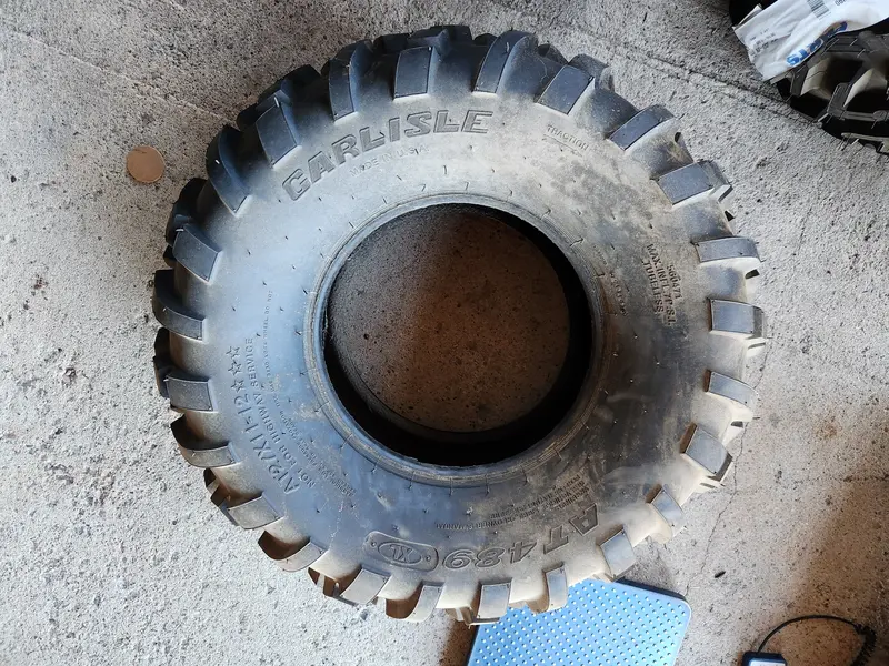 Carlisle At489 27X11x12 Honda Yamaha Suzuki Kawasaki Atv Tire New 11525-8 (Front-Open) 1
