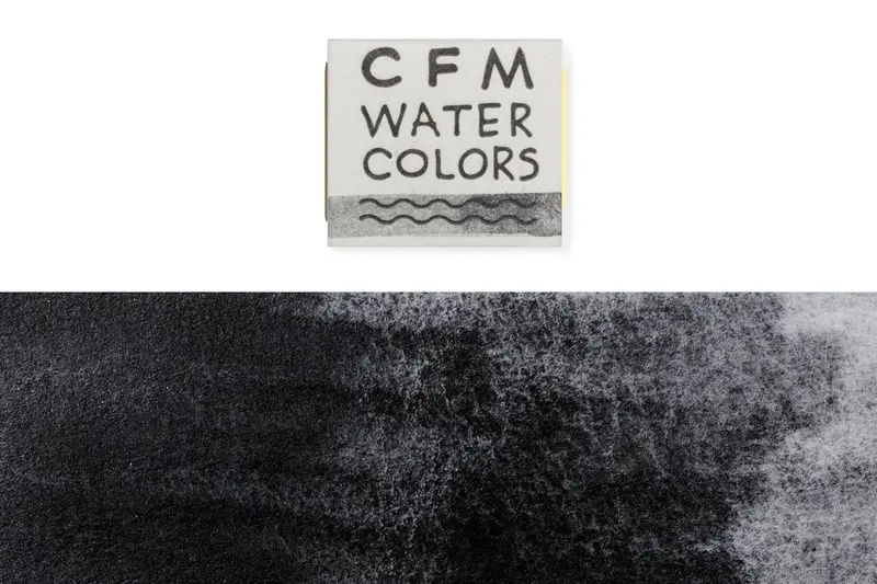 Cfm Watercolor Half Pan, Graphite 1