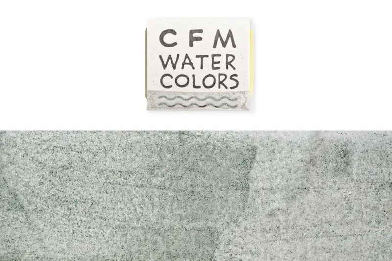 Cfm Watercolor Half Pan, Slate Green 1