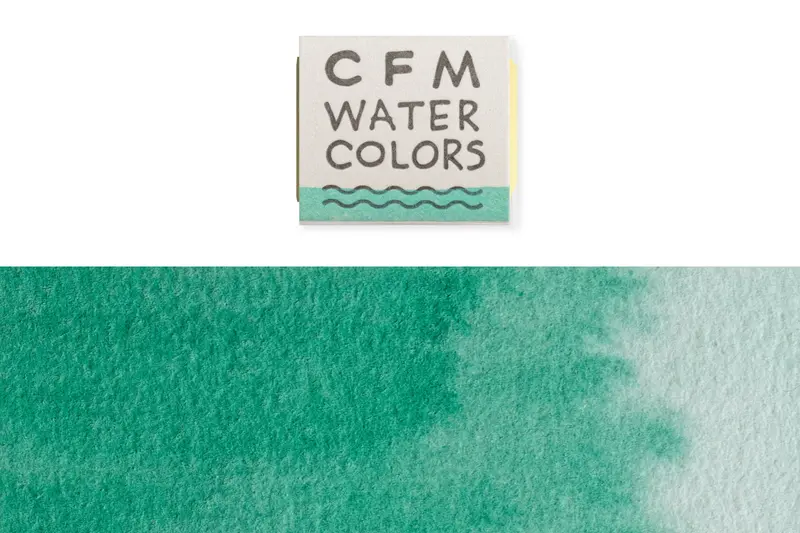 Cfm Watercolor Half Pan, Turquoise Lake 1