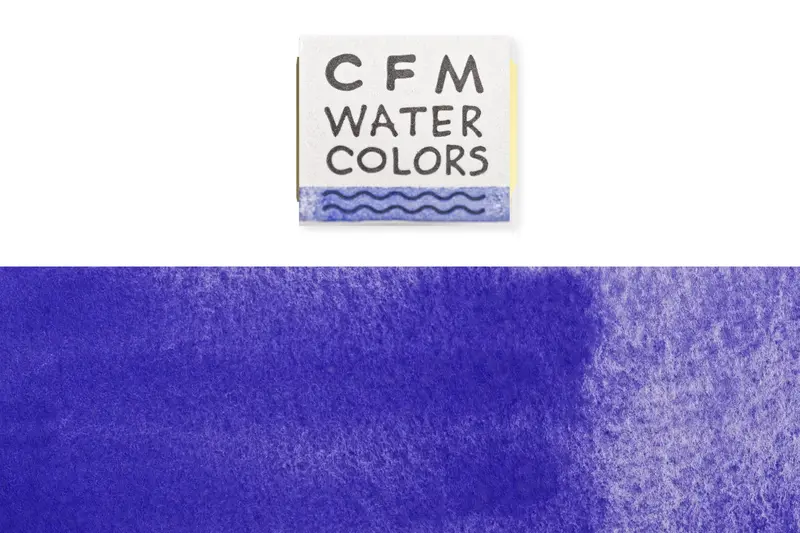 Cfm Watercolor Half Pan, Ultramarine Violet 1