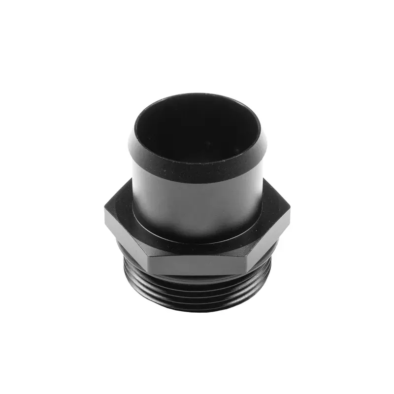 Chase Bays -20An Orb To 35Mm / 1.38" Push-On Hose Aluminum Adapter - Black 1