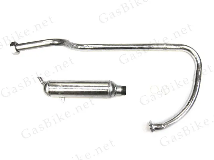 Chopper Poo Poo Pipe Muffler 80Cc Gas Motorized Bicycle 1