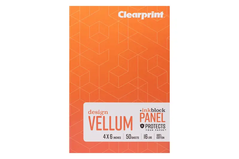 Clearprint 1000H Vellum, Inkblock Panel Pad 1