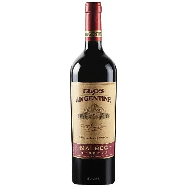 Clos D' Argentine Malbec Gran Reserva (750Ml) 1