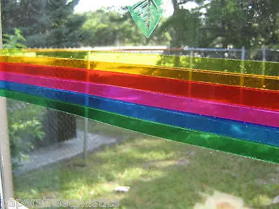 Colored Clear Tape Assortment – 6-Pack, Select Width & Hue