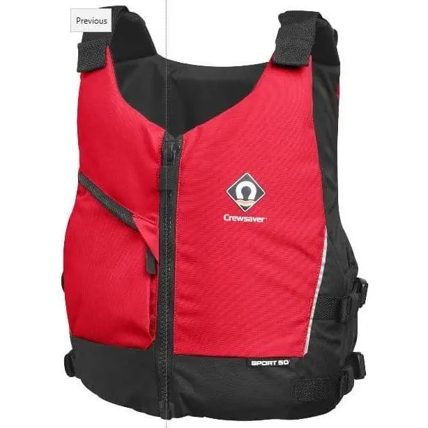 Crewsaver Sport Buoyancy Aid Red Multi Sport 2