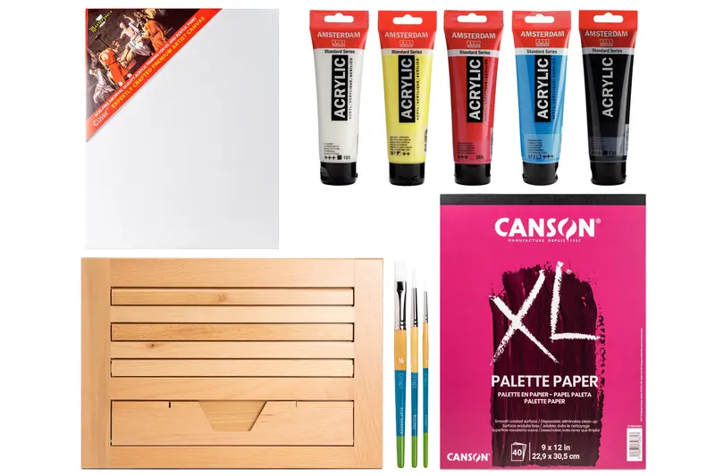 Desktop Studio: Acrylic Painting Bundle 1
