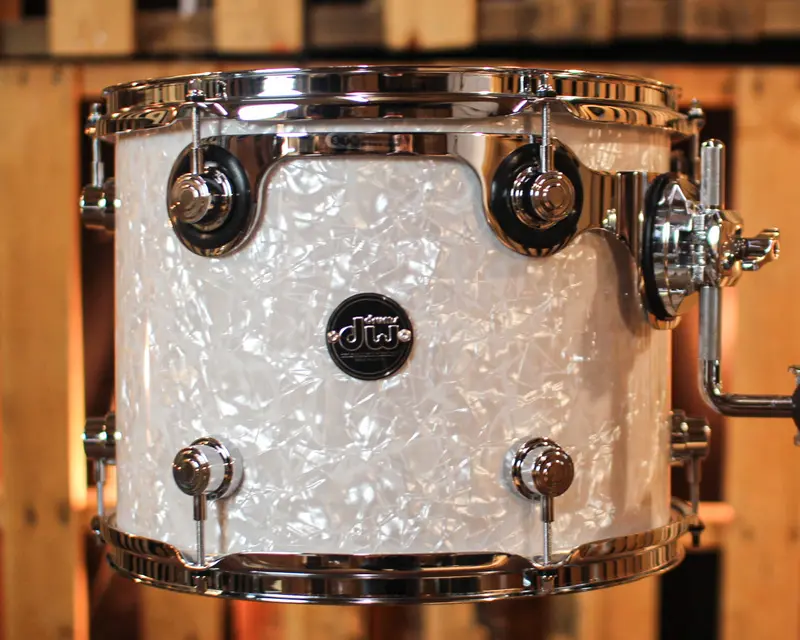 Dw Performance White Marine Pearl Rack Tom - 10X13 1