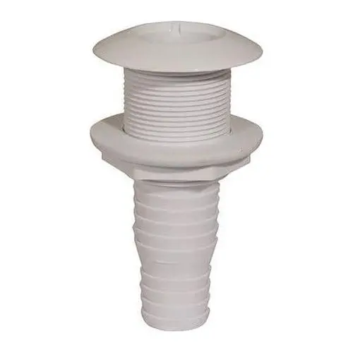 Ecs Thro Hull Pvc Skin Fitting 1 1/4"-1 1/2" 1