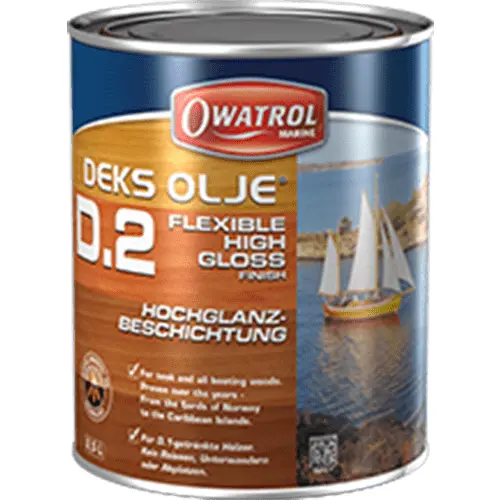 Eg Owatrol D.2 Flexible High Gloss Oil Varnish 1Ltr 1