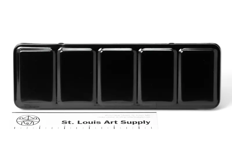 Enameled Metal Watercolor Tin, 24 Slots 1