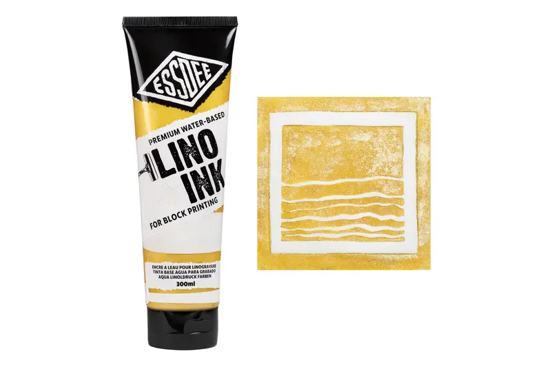 Essdee Premium Block Printing Ink, Metallic Gold, 300 Ml 1
