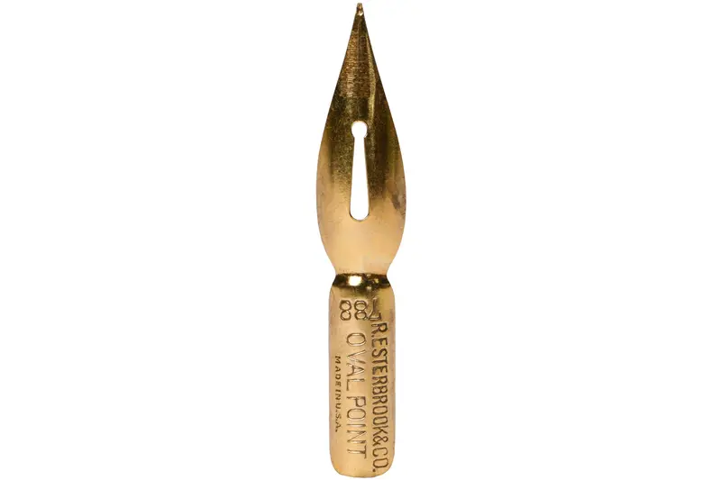 Esterbrook Oval Point #788-Gp Gold Plated Nib (Vintage) 1