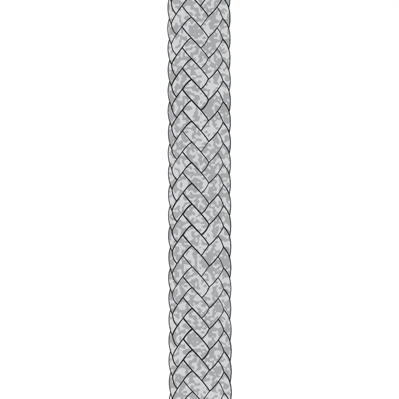 Evo Breeze Polypropylene Rope Silver 4Mm Continuous Lines 1