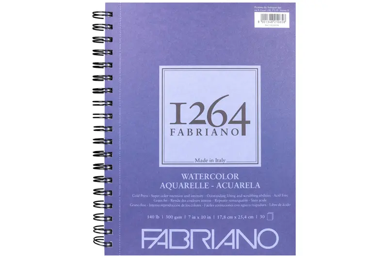 Fabriano 1264 Watercolor Paper 1
