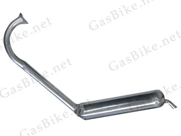 Fancy Chrome Pipe Muffler 80Cc Gas Motorized Bicycle 1