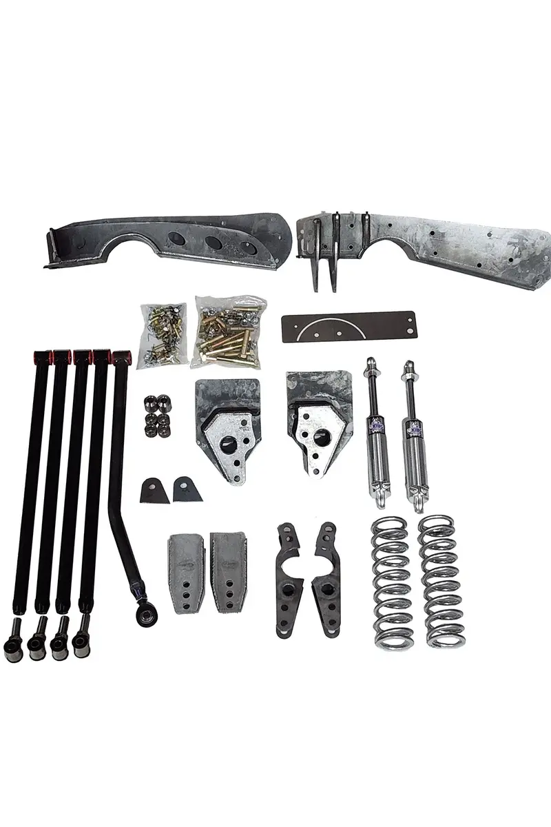 Fat Bar 4-Link Rear Suspension - 65-72 Ford F100 1