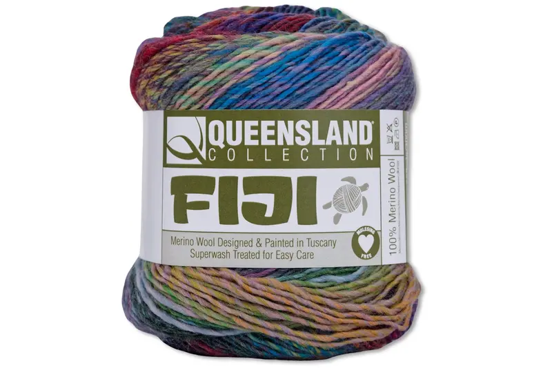 Fiji Hand-Painted Superwash Wool, #1008 St. Augustine 1