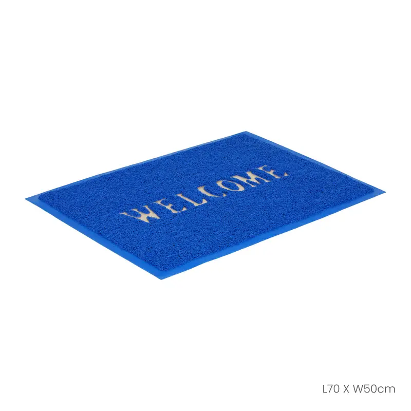 Floor Mat 50X70cm Welcome 3A Blue (Hfh7053-Blu) 1