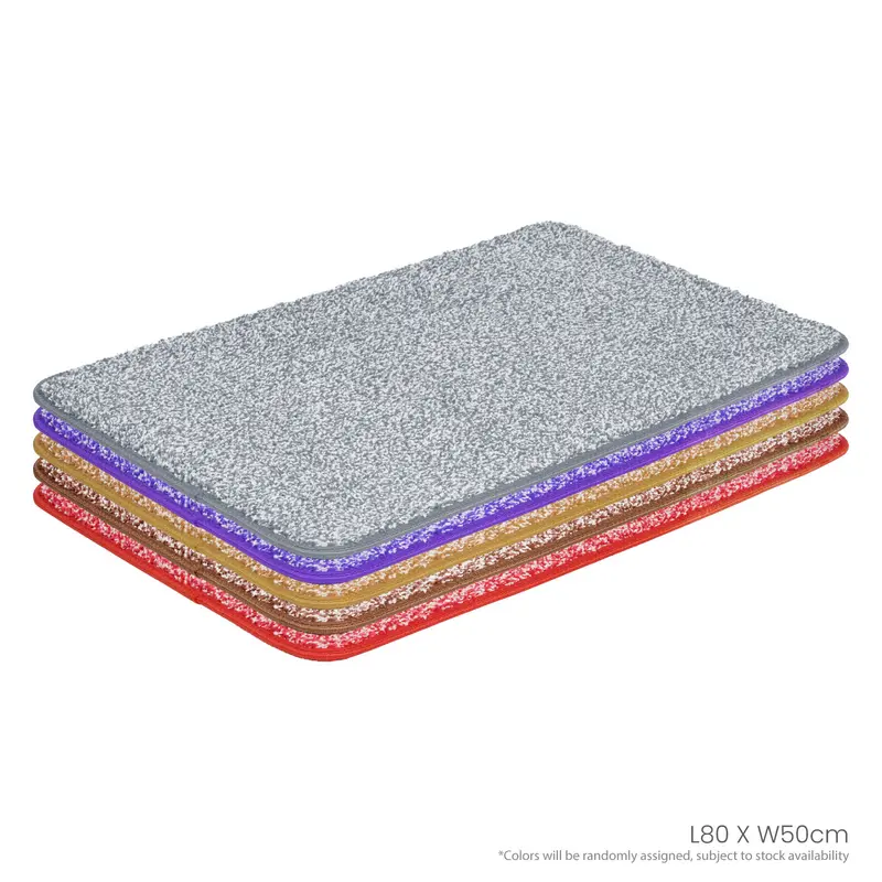Floor Mat Snow Rubber Base 50X80 (Hfh7204) 1