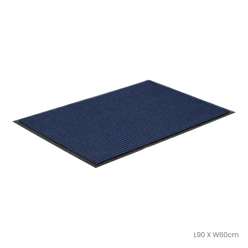 Floor Mat Stripe 60X90cm Blue (Hfh7086-Blu) 1