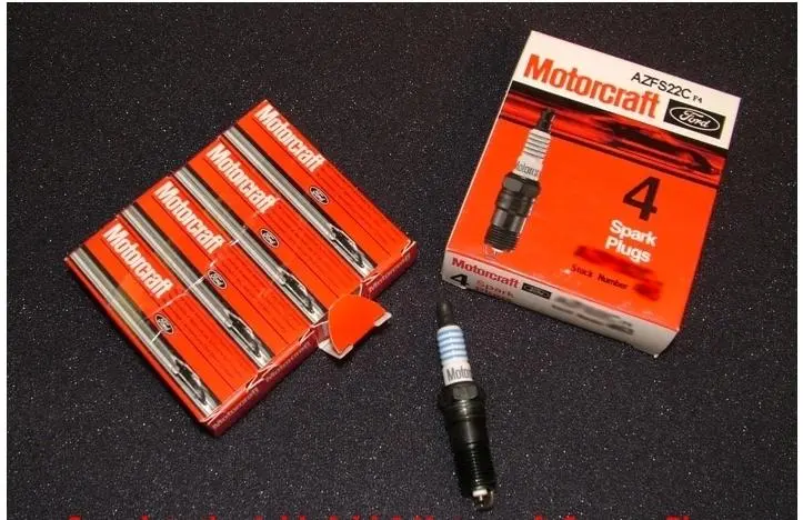 Ford Motorcraft Copper Core 1 Step Colder Sparkplug Set 1
