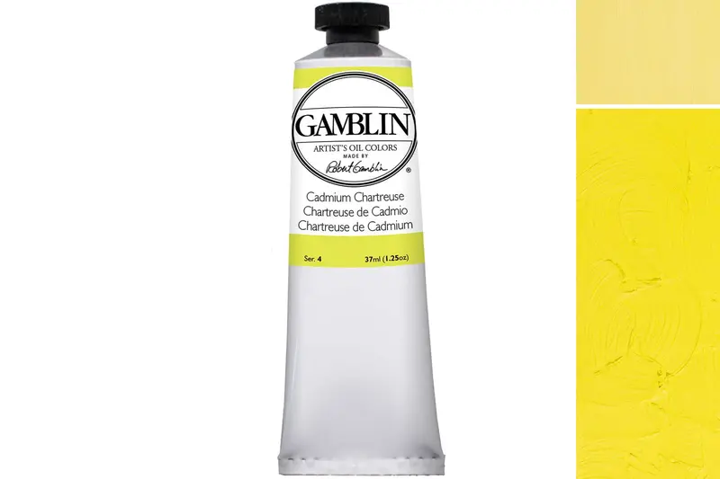 Gamblin Artist's Oil Colors, Cadmium Chartreuse 1