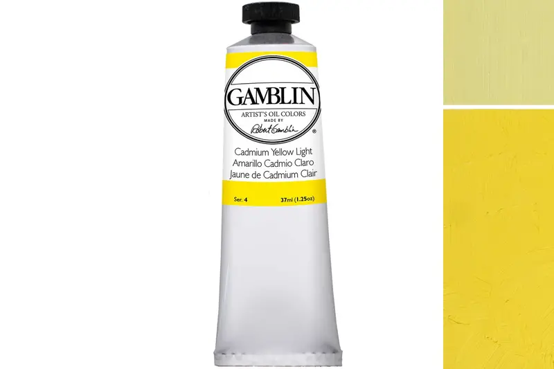 Gamblin Artist's Oil Colors, Cadmium Yellow Light 1