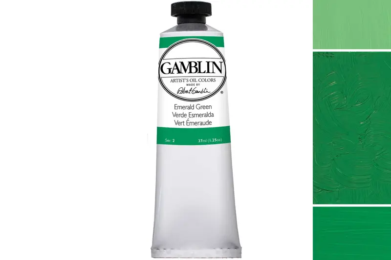 Gamblin Artist's Oil Colors, Emerald Green 1