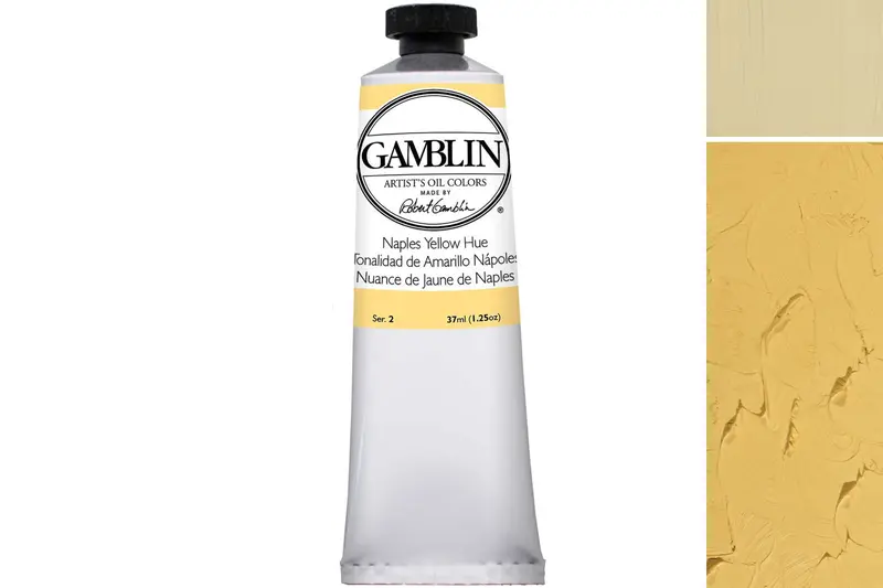 Gamblin Artist's Oil Colors, Naples Yellow 1
