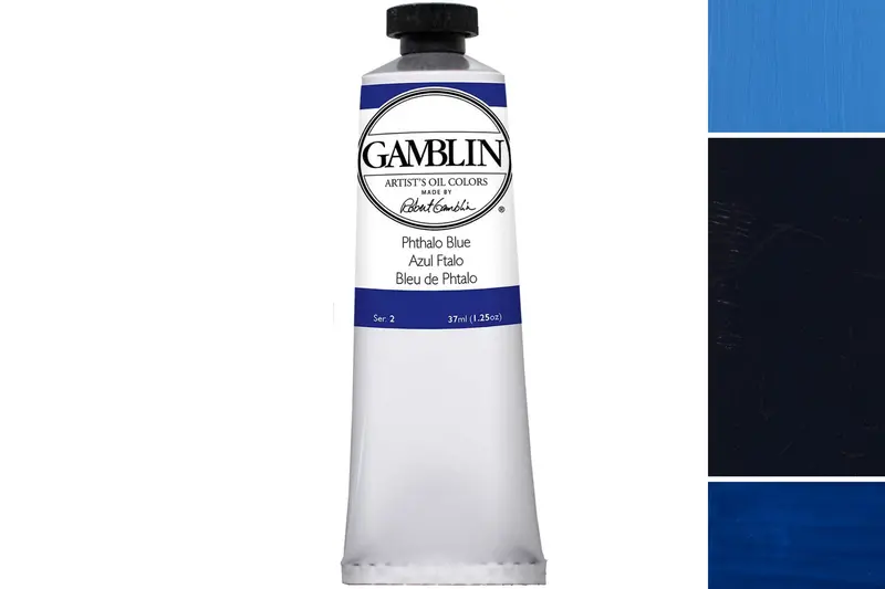 Gamblin Artist's Oil Colors, Phthalo Blue 1