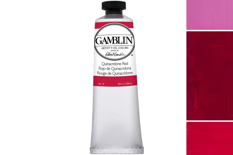 Gamblin Artist's Oil Colors, Quinacridone Red 1