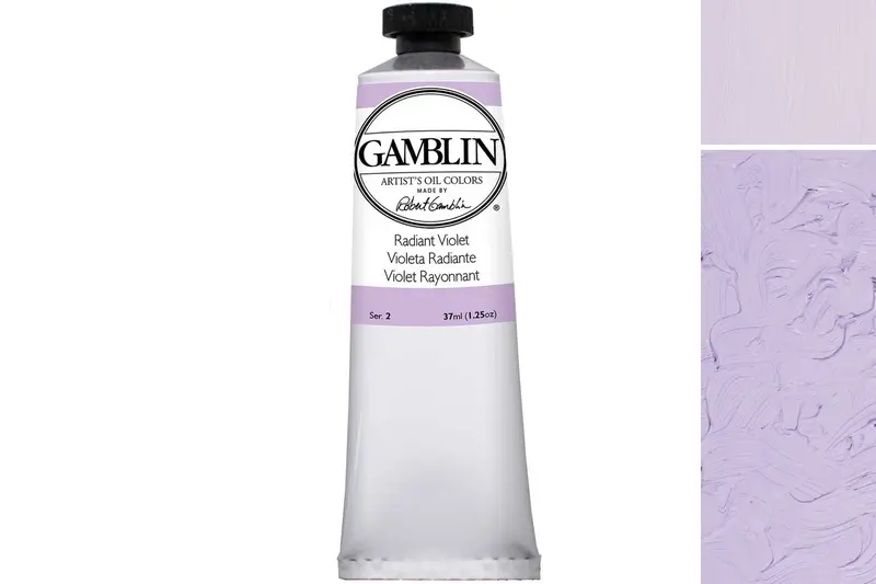 Gamblin Artist's Oil Colors, Radiant Violet 1