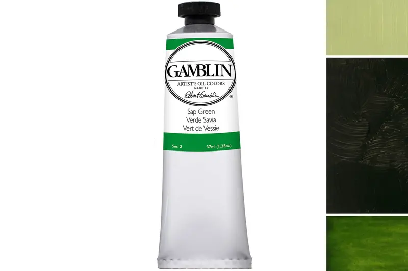 Gamblin Artist's Oil Colors, Sap Green 1