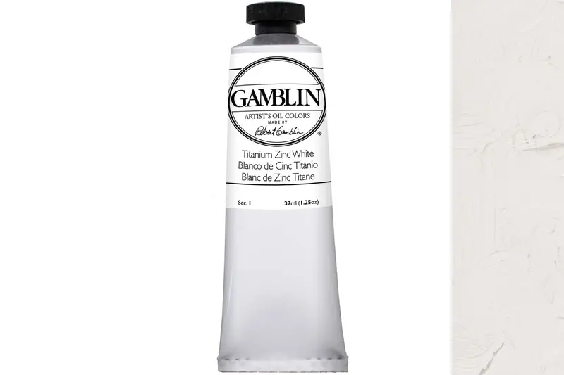 Gamblin Artist's Oil Colors, Titanium-Zinc White 1