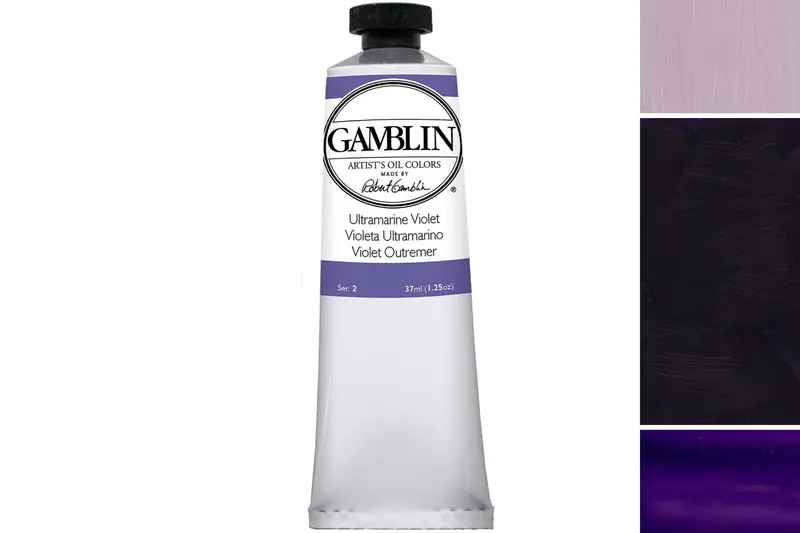 Gamblin Artist's Oil Colors, Ultramarine Violet 1