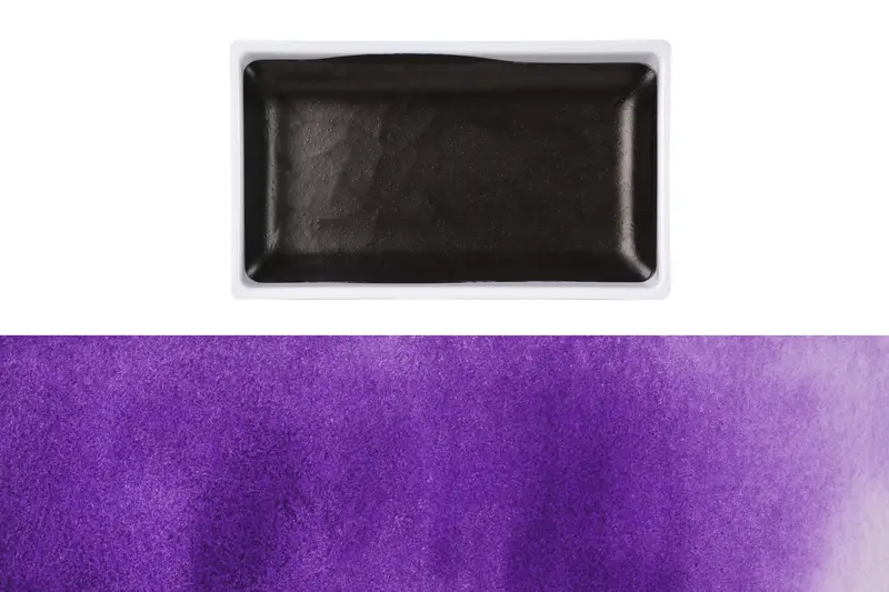 Gansai Tambi Watercolors, #139 Cobalt Violet 1