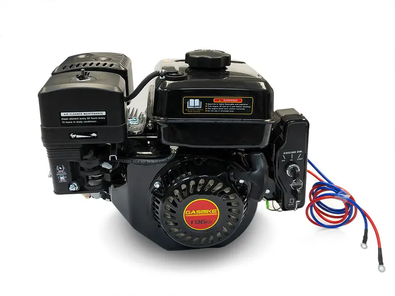 Gasbike 196Cc Electric Start 6.5Hp Gasoline Engine - Ohv 4-Stroke 1
