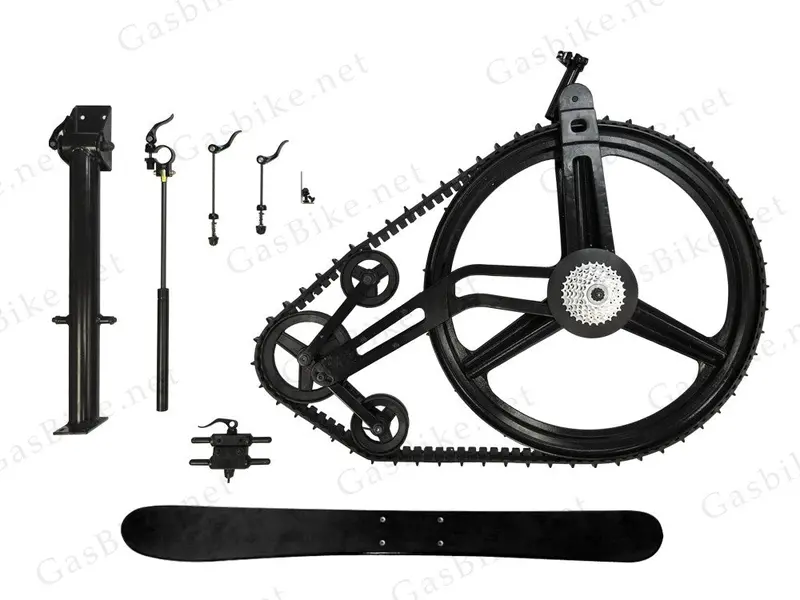 Gasbike Snow Bike Conversion Kit - Ski Attachment 1