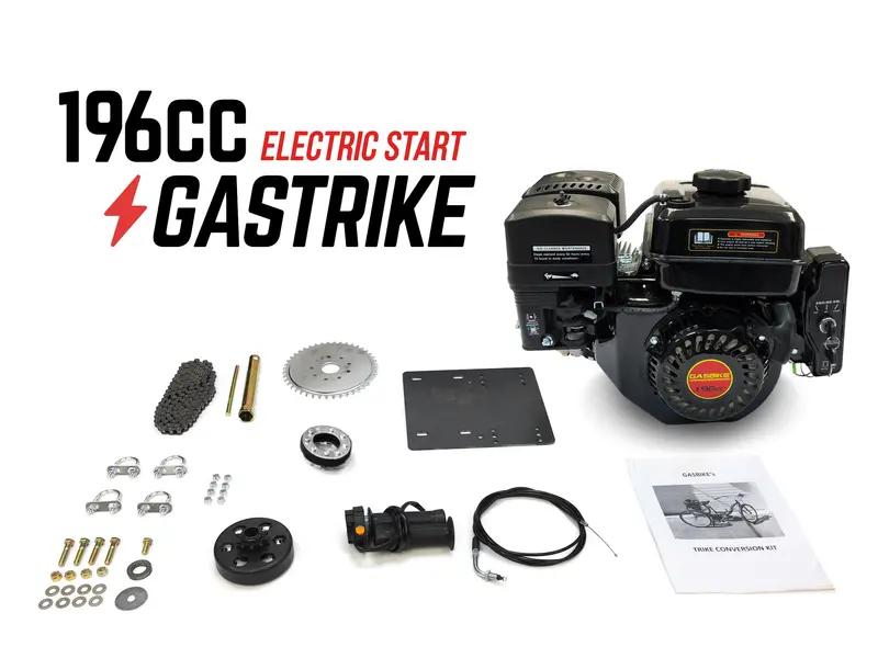 Gastrike 196Cc Trike Engine Kit - Electric Start 1