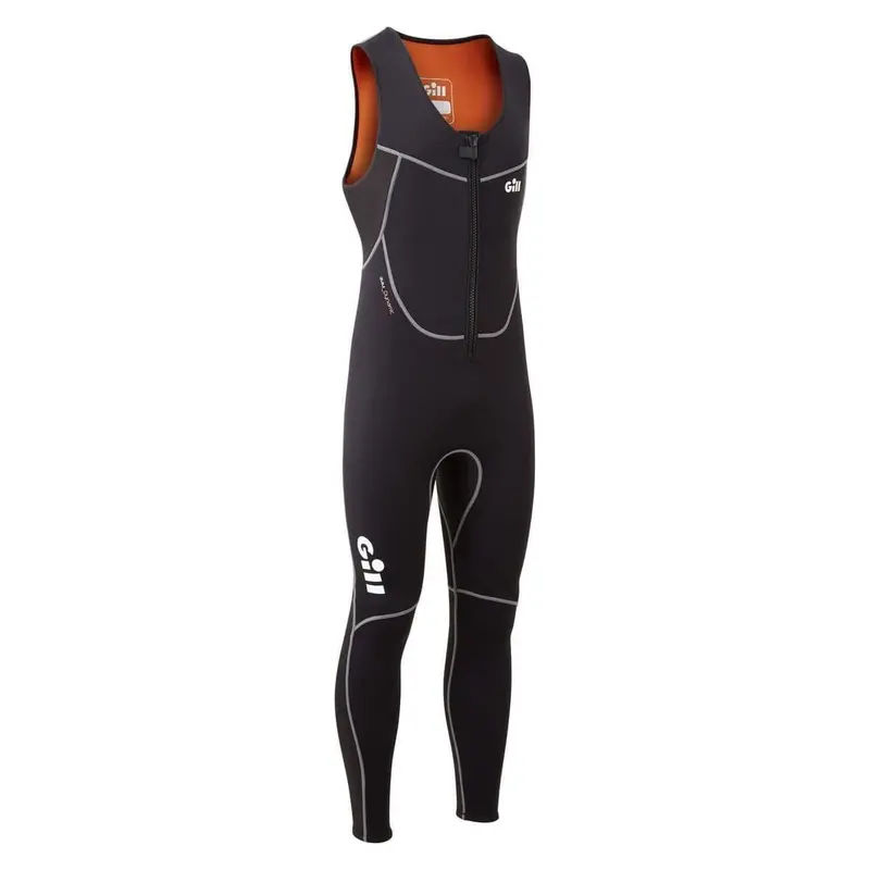 Gill Men’S Dynamic 3Mm Long John Black 1