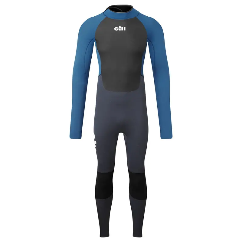 Gill Men’S Pursuit Wetsuit 4/3Mm Back Zip Atlantic Blue/Dark Blue 1